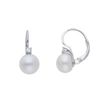Pendientes Gogo Mujer in Plata Perla 231026